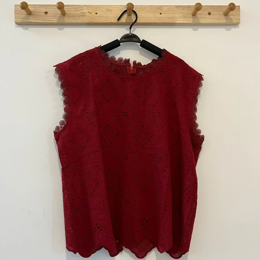 【花花花】红洞背心