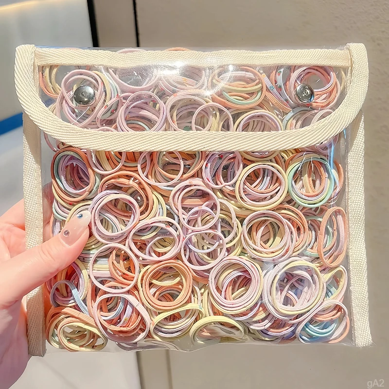 儿童皮筋儿扎头发宝宝发绳婴幼儿手指儿童汉服假发扎头发辫子头饰