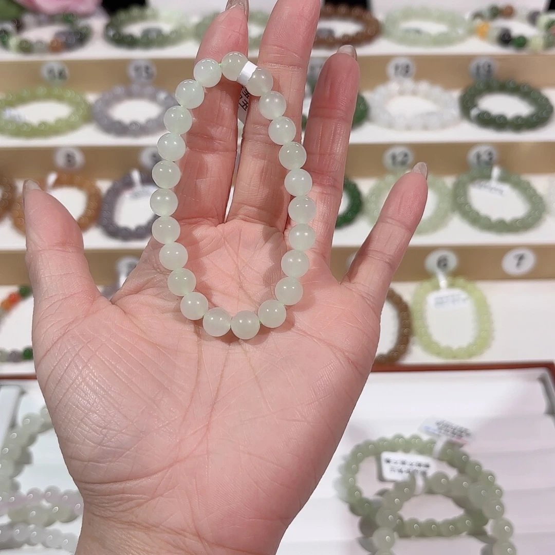 和田玉手链未镶嵌V