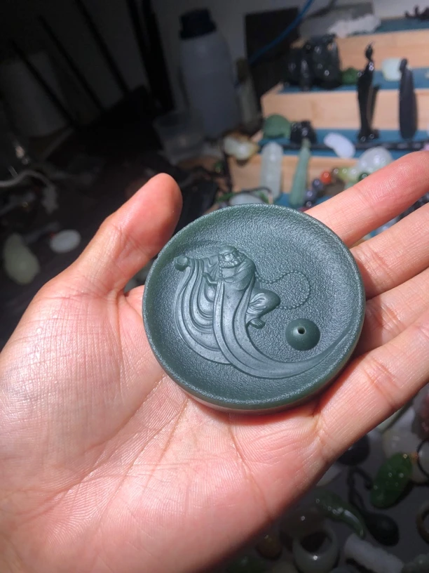 和田玉雕刻件摆件