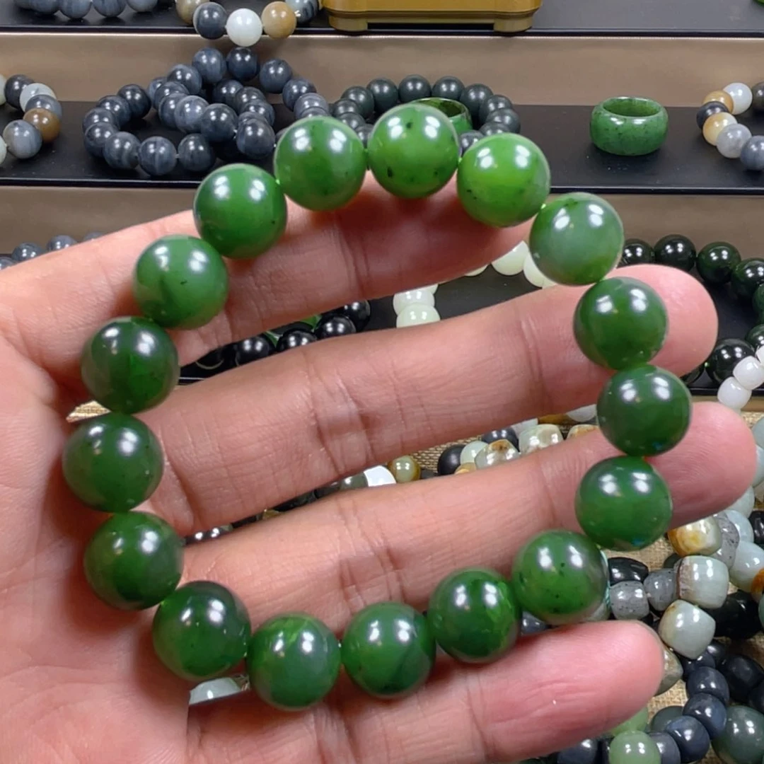 和田玉手串未镶嵌