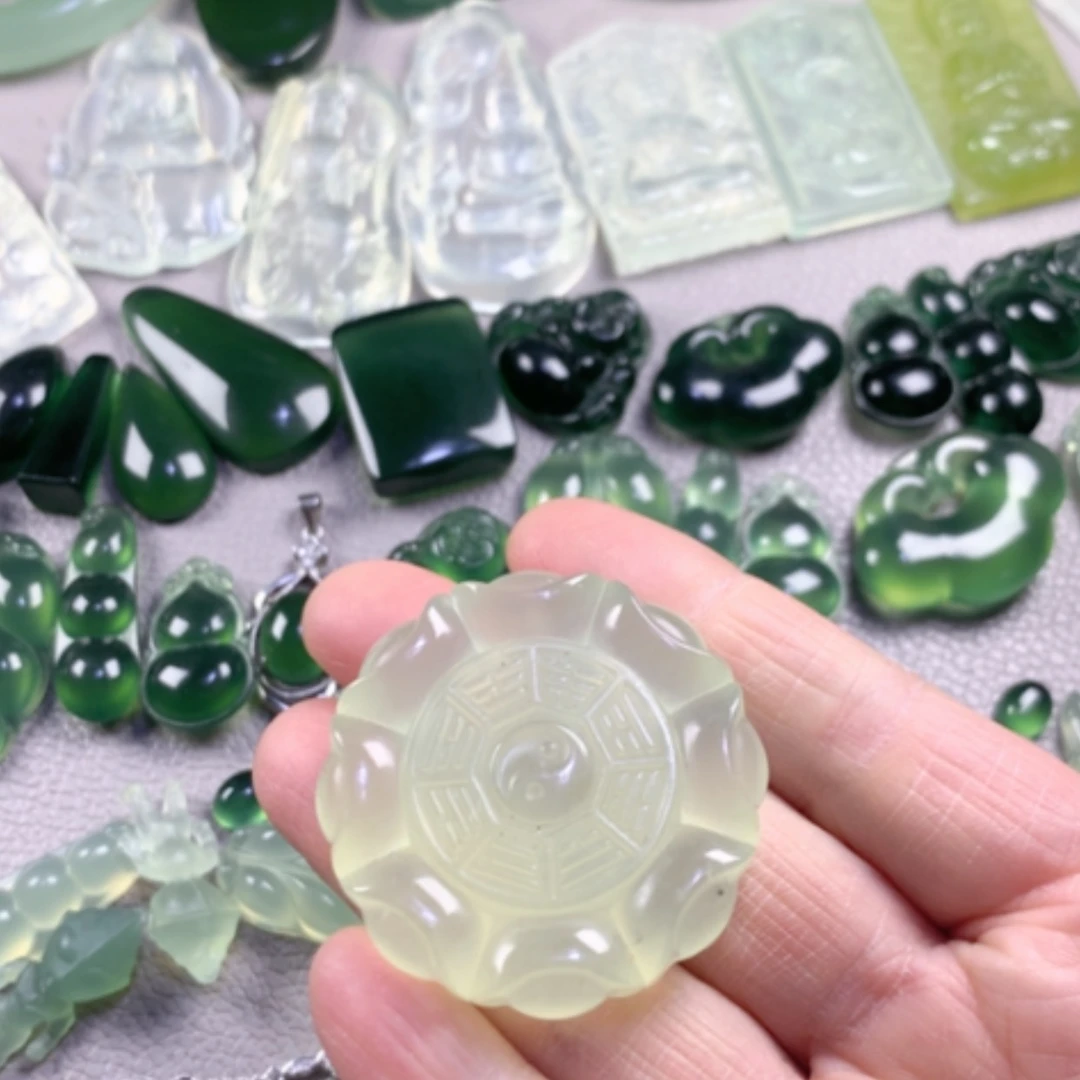 【闪购商品】蛇纹石玉岫玉未镶嵌