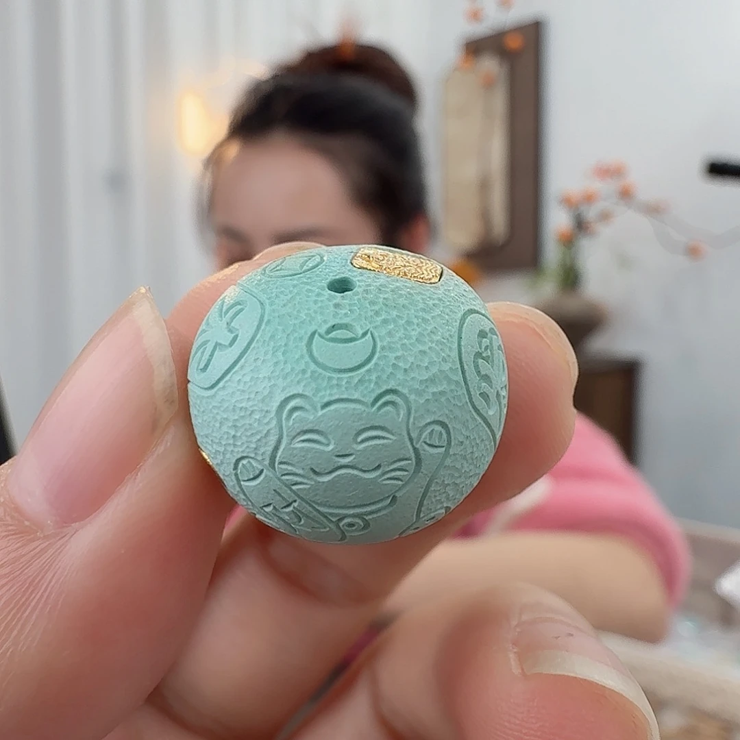 绿松石未镶嵌珠宝半成品