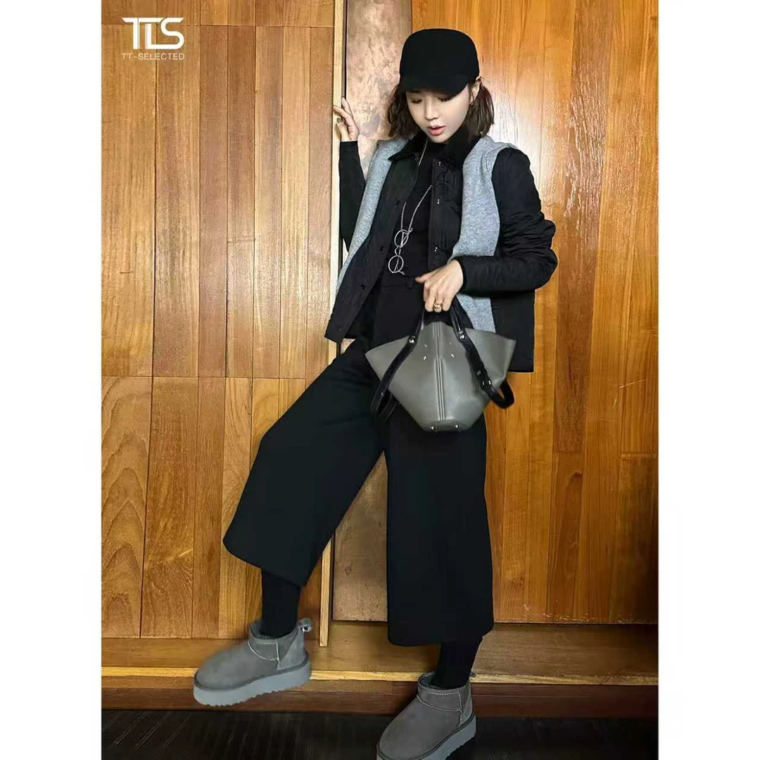 TT【蒙口】100驼绒棉经典不过时菱形绗缝塔夫绸夹克棉服MF5007