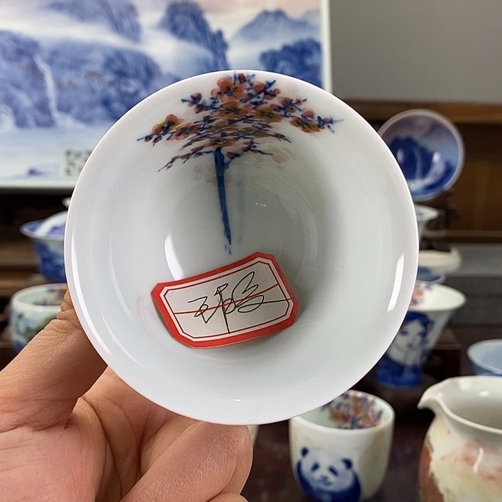 杯️****?景德镇手工手绘陶瓷，高亮兴老师作品