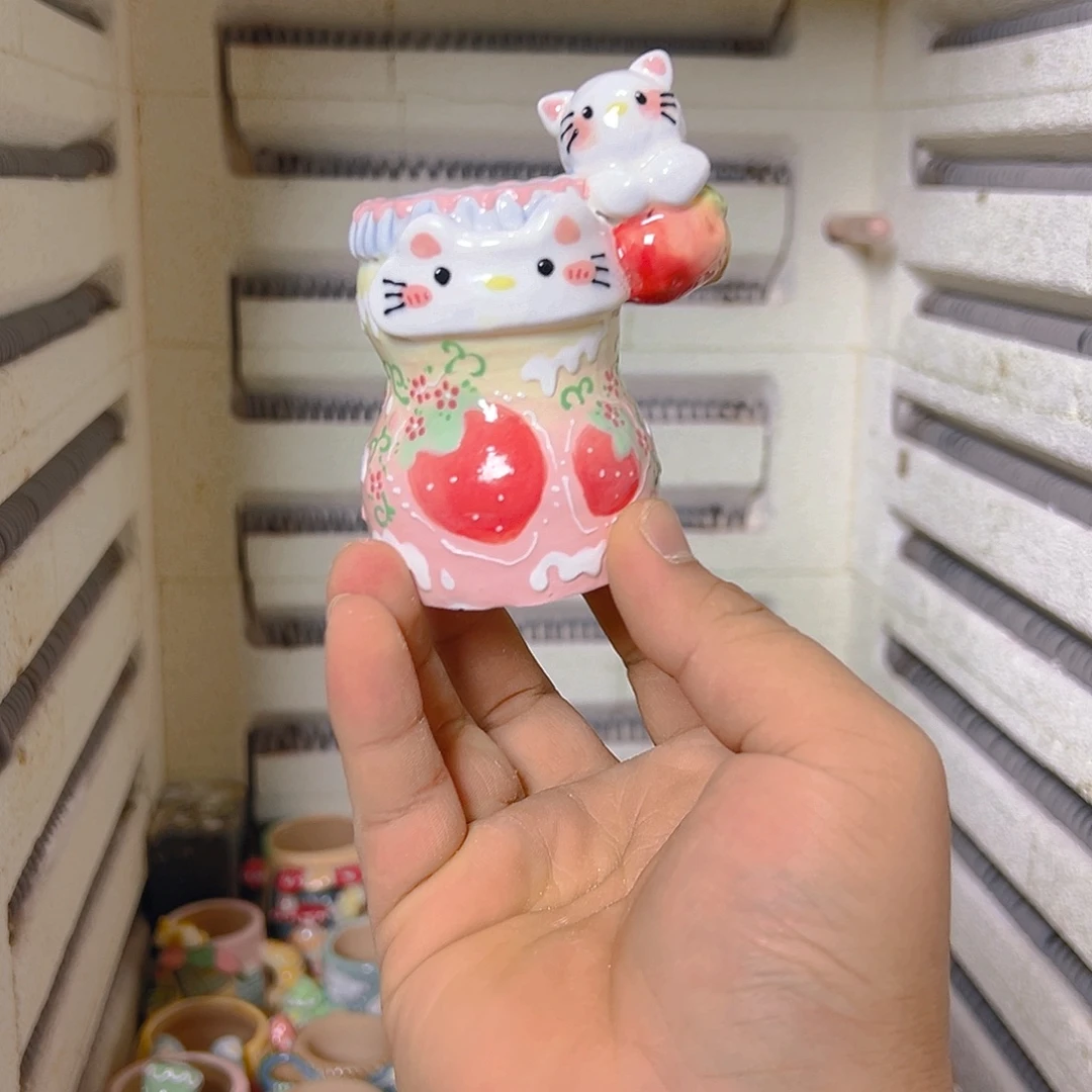 萌****老梧家的手工多肉花盆