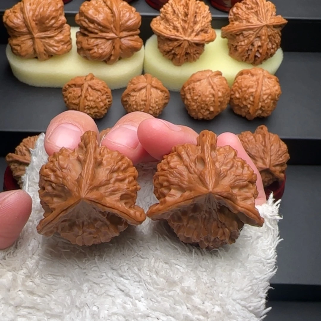 文玩核桃把件鸡心奔全品35