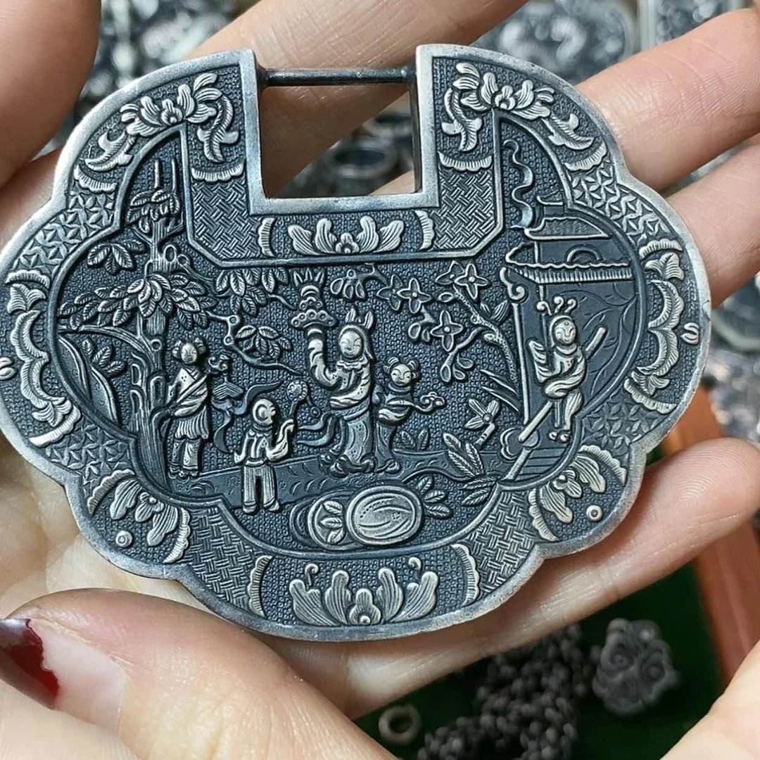 【闪购商品】橄榄核手串/手链复古足银990