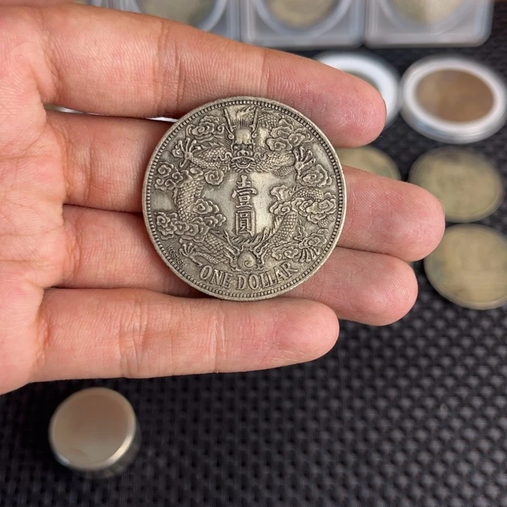 金属大头龙洋船洋工艺品