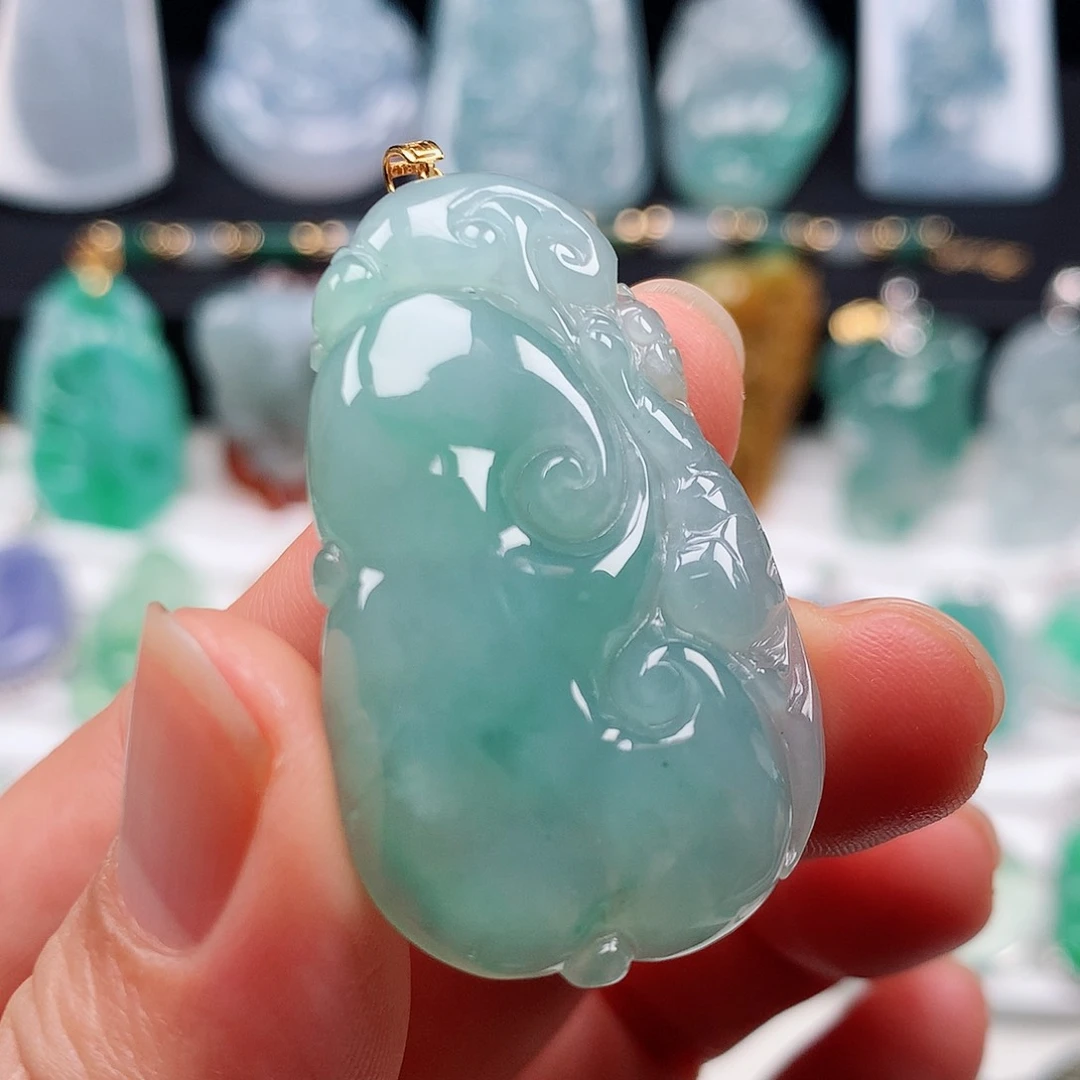 翡翠颈饰未镶嵌福利品