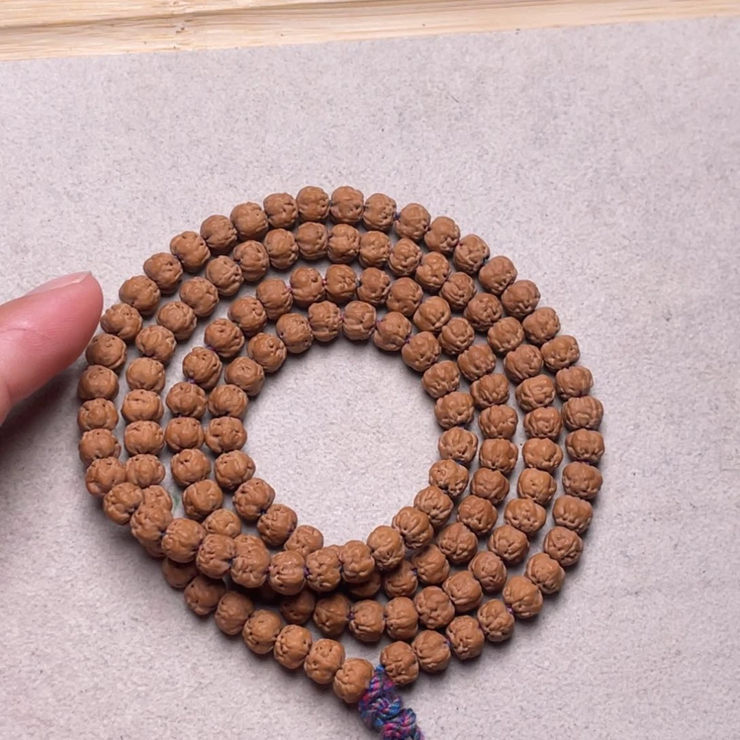 金刚菩提手串玛*云端梅花佛手尺寸6+