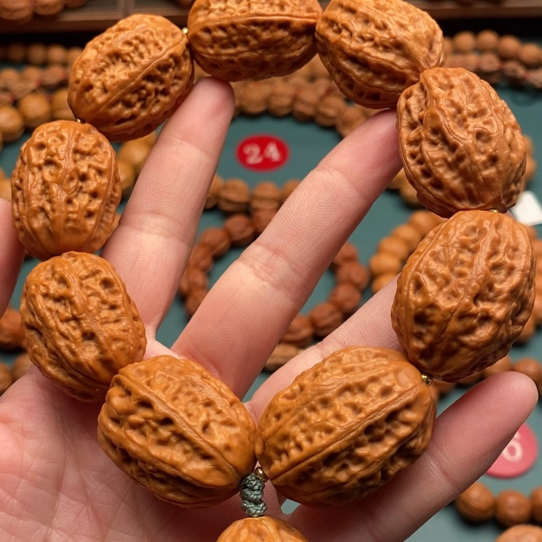 文玩核桃手串25尺寸玉米