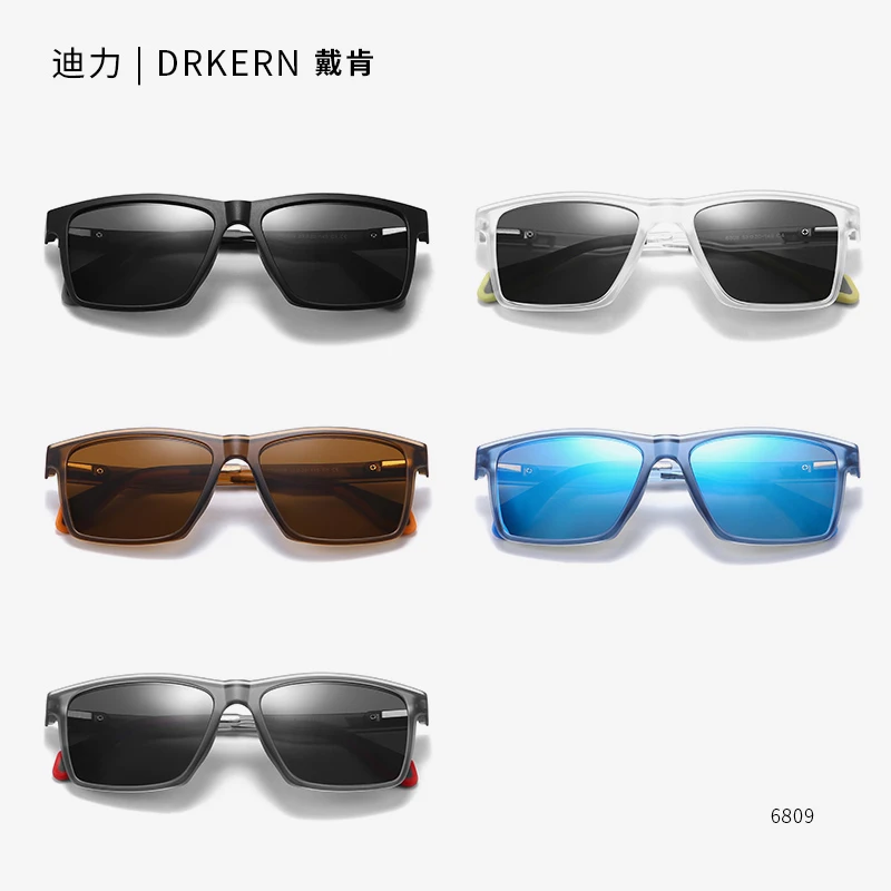 DRKERN/戴肯【偏大框】超轻户外运动款偏光太阳镜夏日出门必备时尚