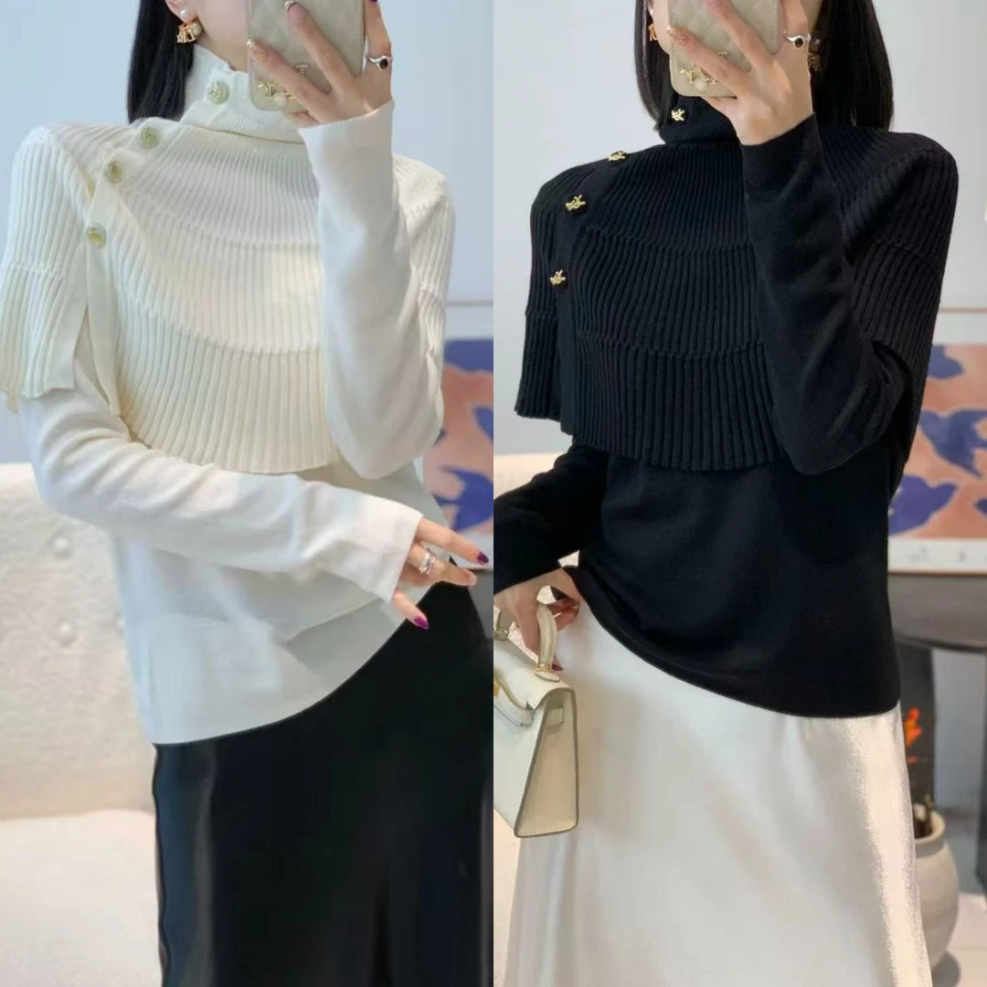 3662芭莎两件套披肩上衣