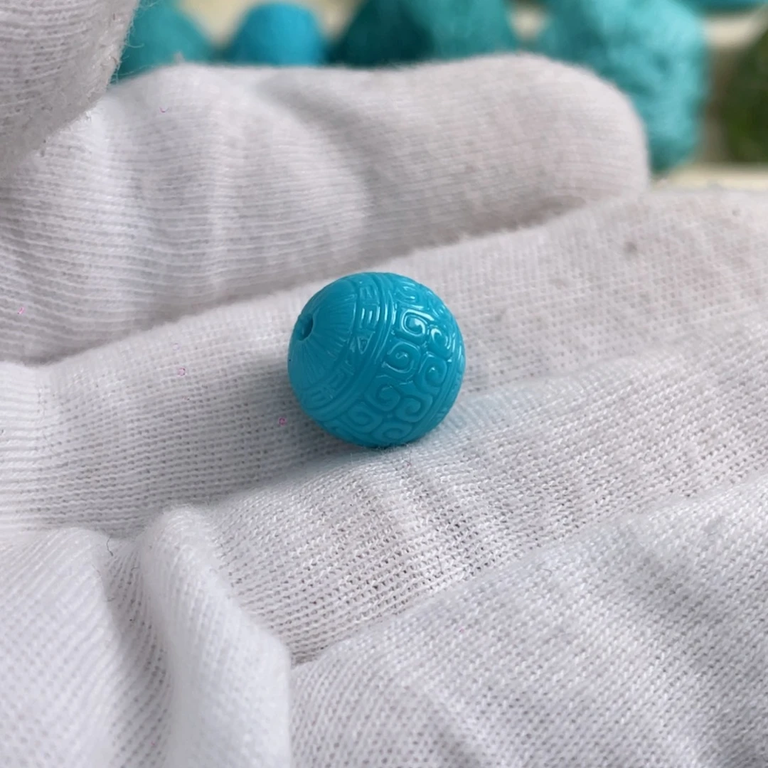 绿松石颈饰未镶嵌天****业卡12+