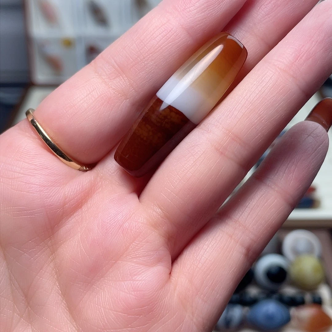 玛瑙/玉髓珠宝半成品未镶嵌P****美