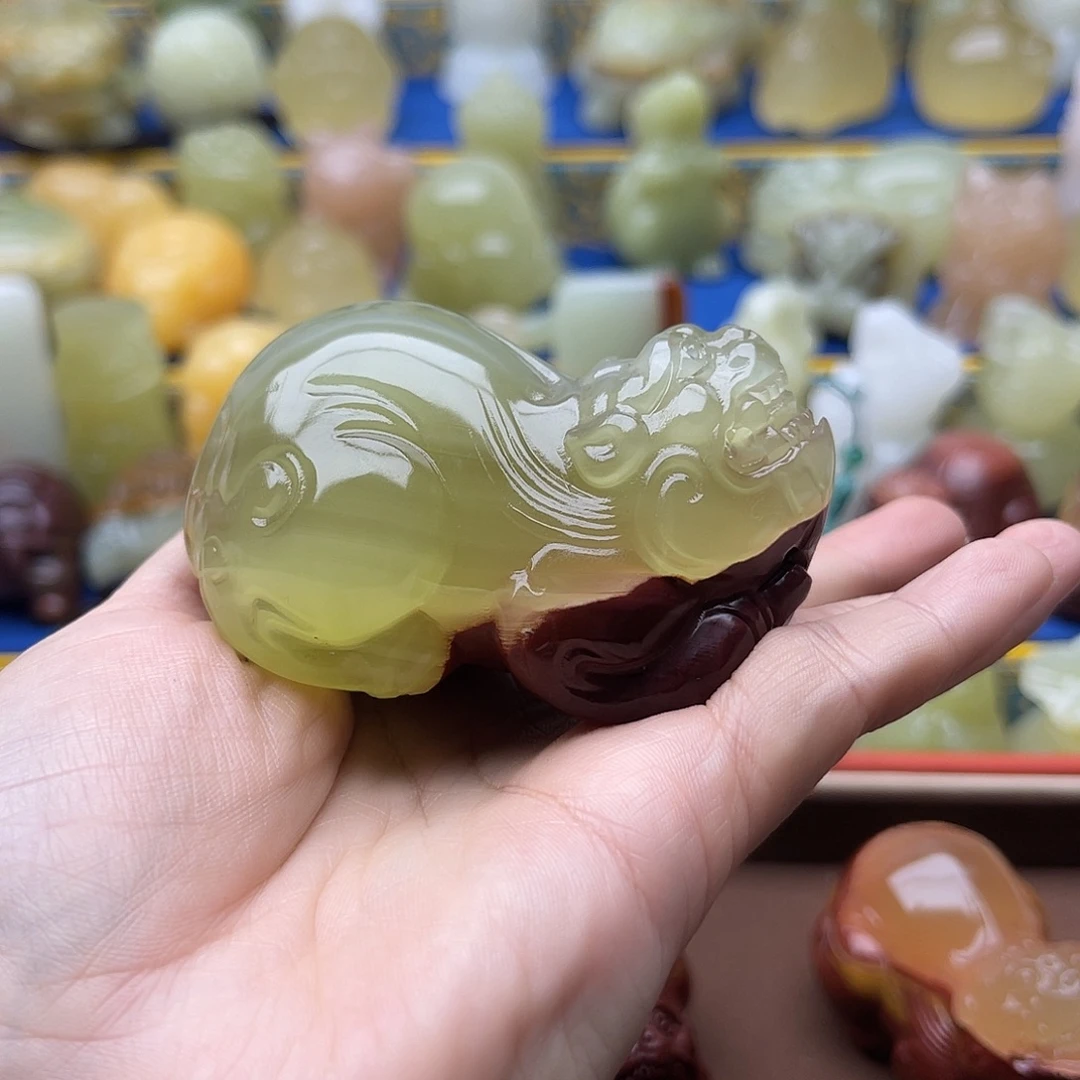 飞***波新疆昆仑山脉山料