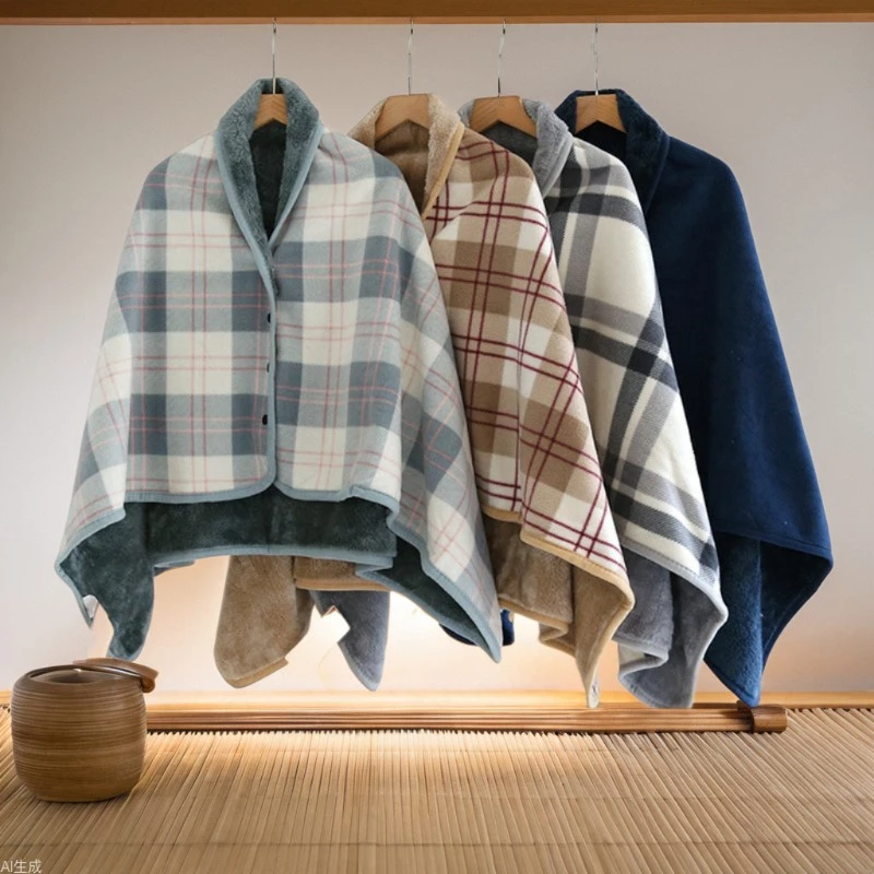 母婴级a披肩日式单人盖毯贝贝绒云貂绒加厚办公室空调毯毛毯学生