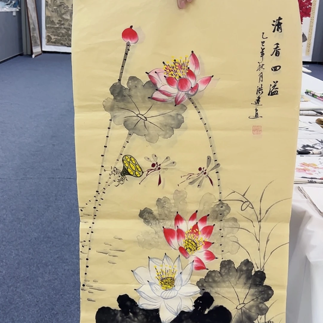 国画事事顺心如意万事如意万事