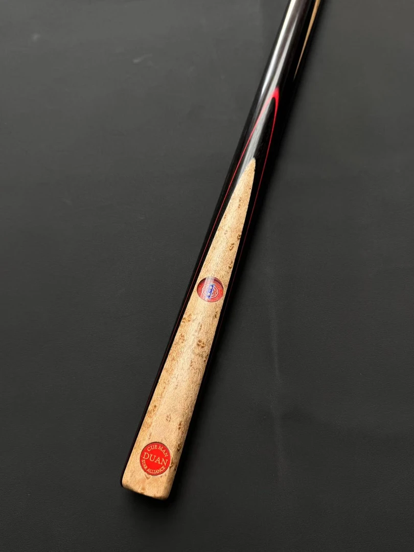 段氏球杆CUE MAN DUAN 段氏球杆国之栋 单插枫木中八小头杆