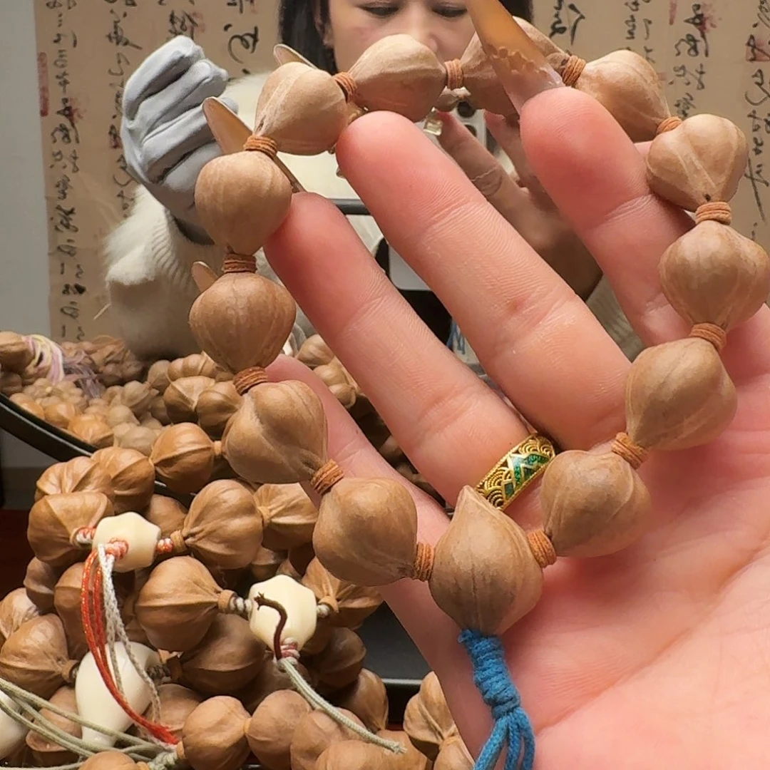 橄榄核手串蒜头核