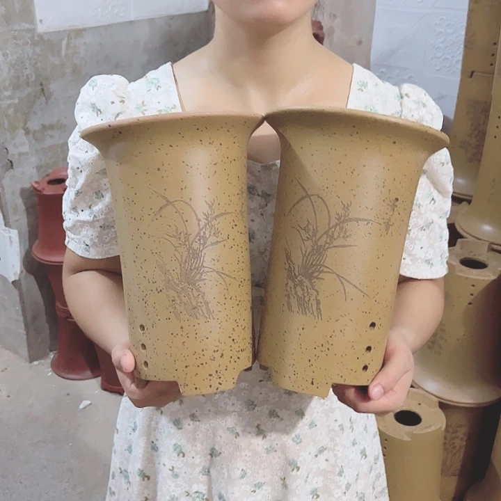 紫砂花盆宜兴紫砂精品花盆