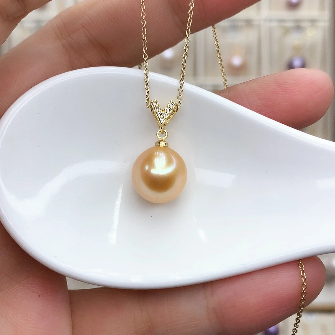 淡水珍珠颈饰合金