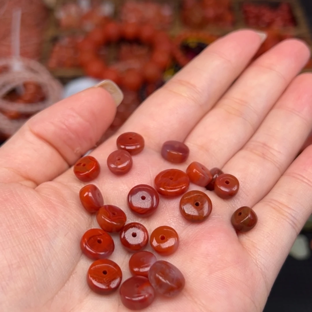 南红玛瑙未镶嵌吊坠(不含链)