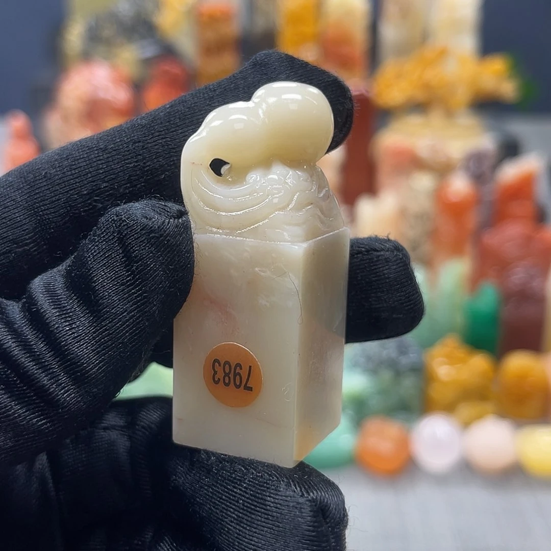 寿山石印石包邮包刻7983