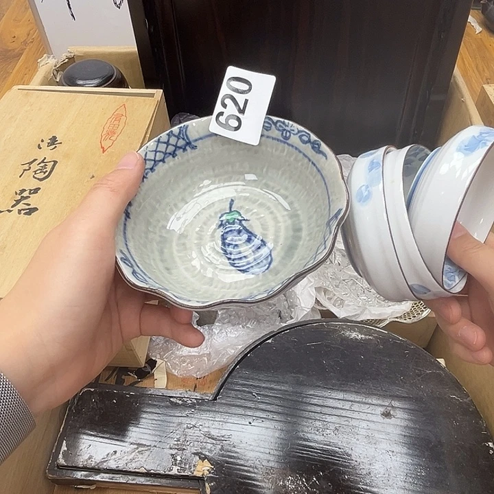 瓷片呀工艺品摆件瓷器摆件正能量