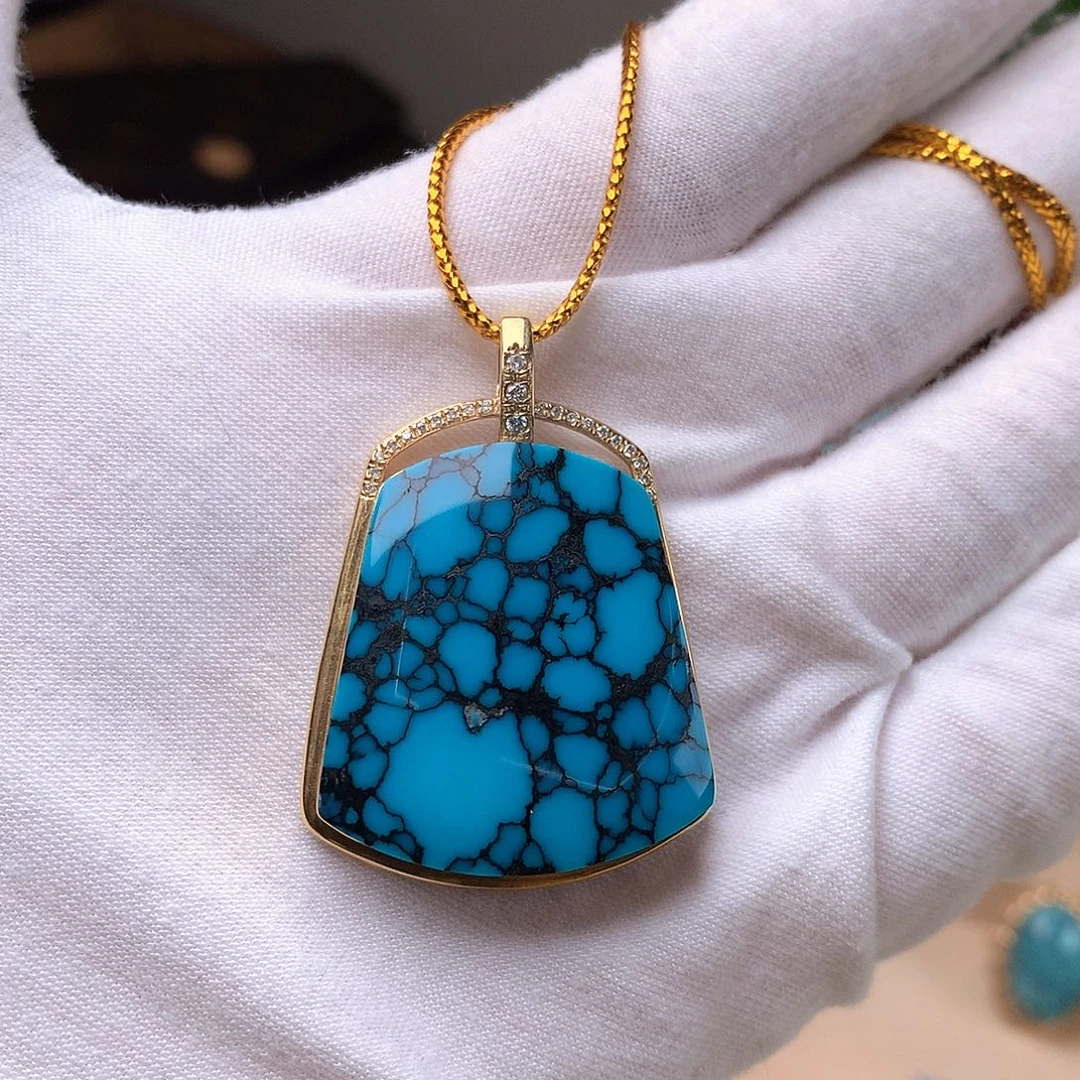 绿松石珠宝奇石未镶嵌