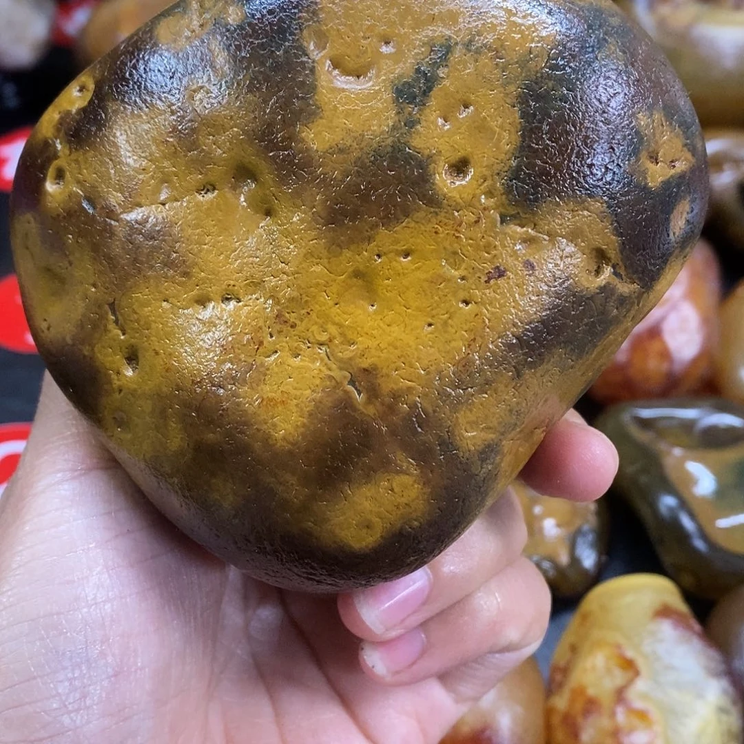玛瑙/玉髓未镶嵌手把件