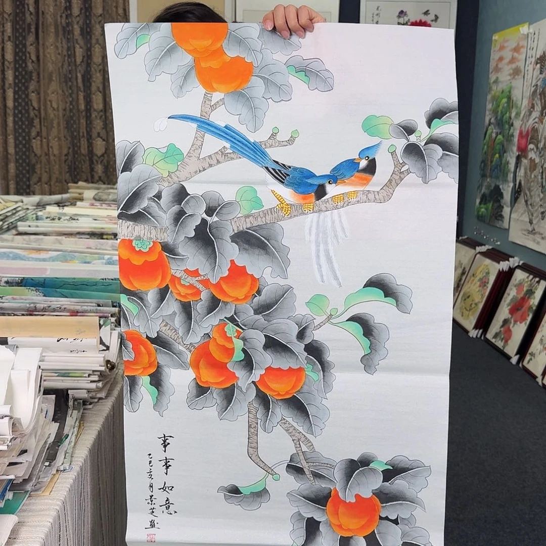 纯手绘的好看作品