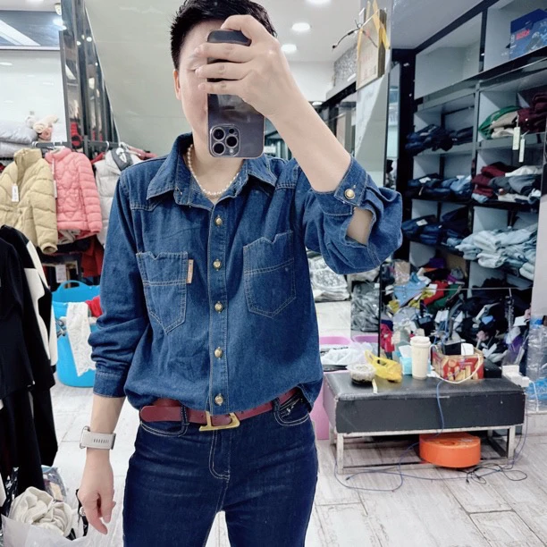 新款经典水洗百搭个性胖瘦皆宜牛仔衬衫060品