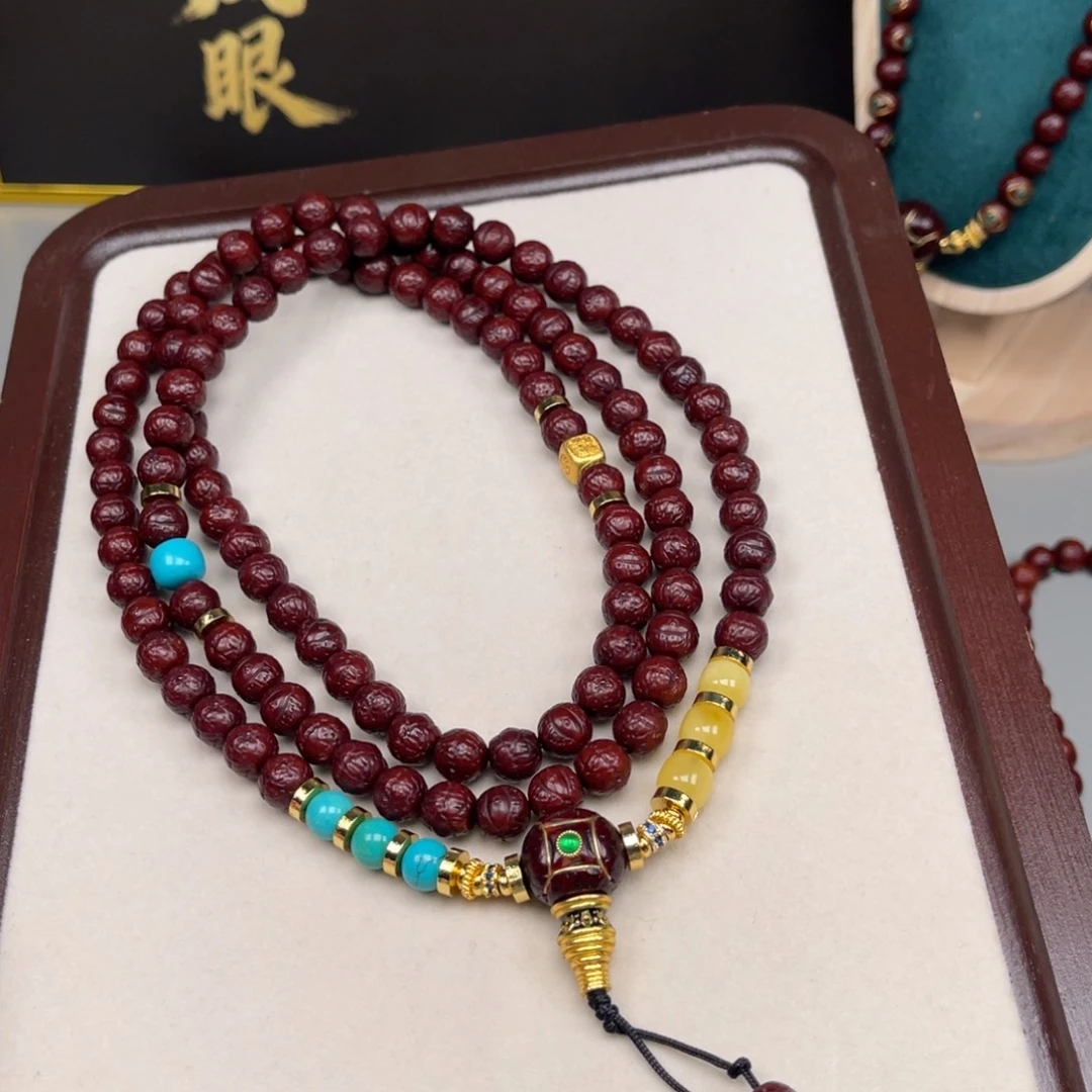 闹***样凤眼菩提吊坠凤眼