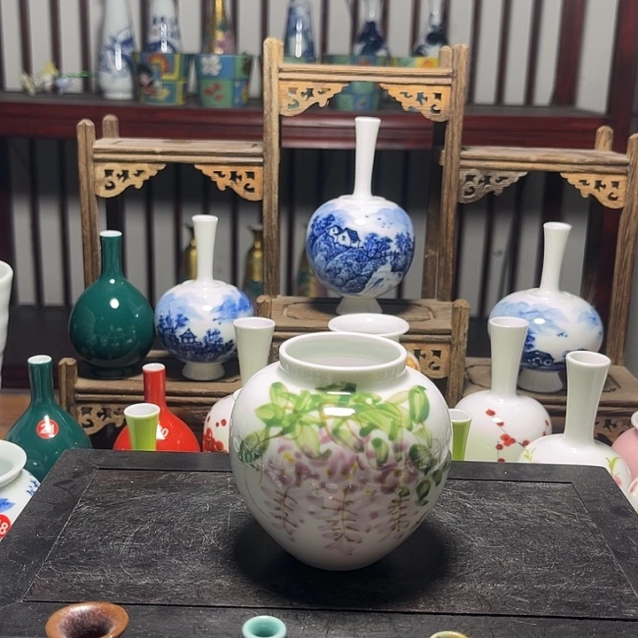 陶摆件景德镇陶瓷高7.5cm