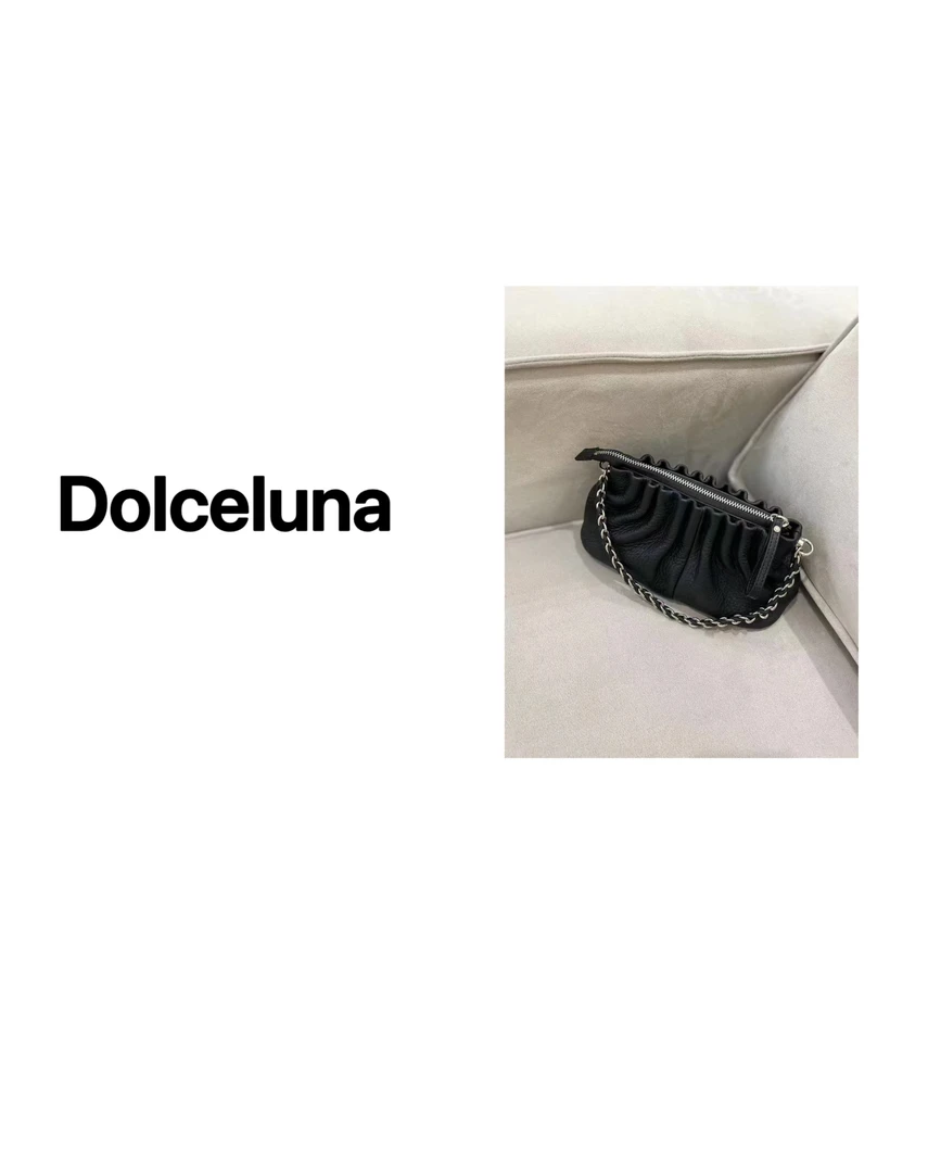 【月姐严选】早春新款头层牛皮挎包女士气质百搭包包-16606