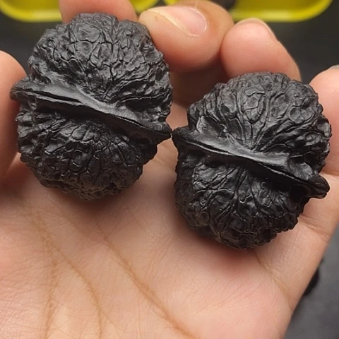 文玩核桃把件41尺元宝