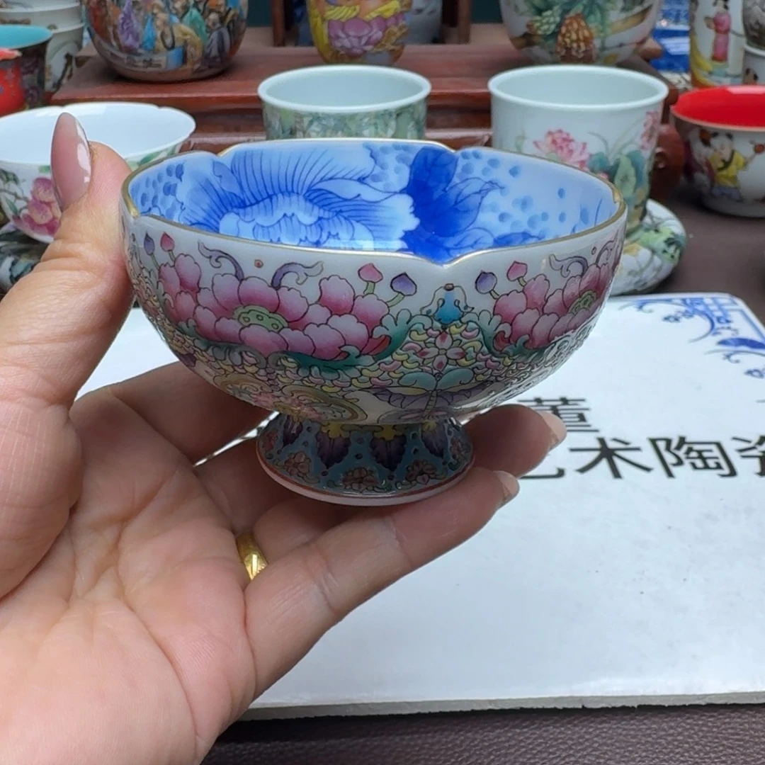 景德镇手工手绘展示