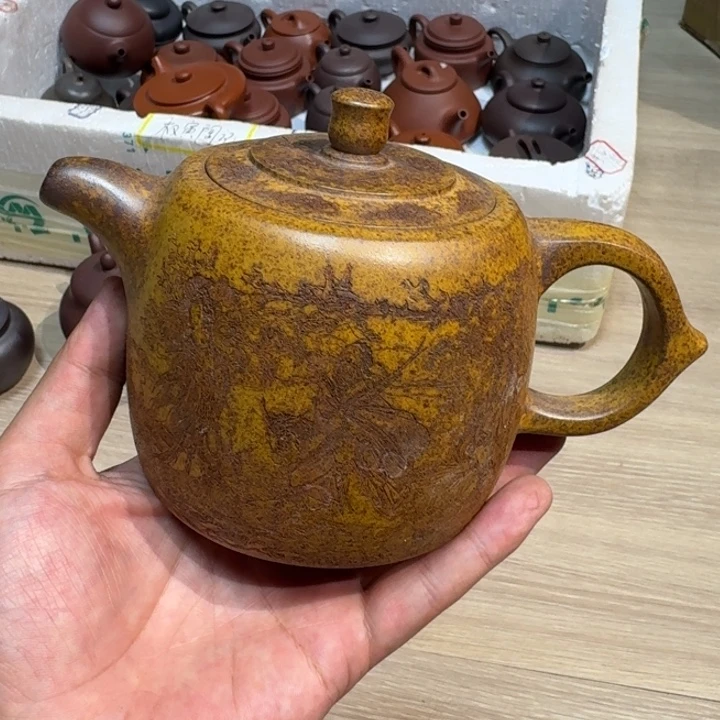 紫砂茶壶宜兴紫砂微瑕