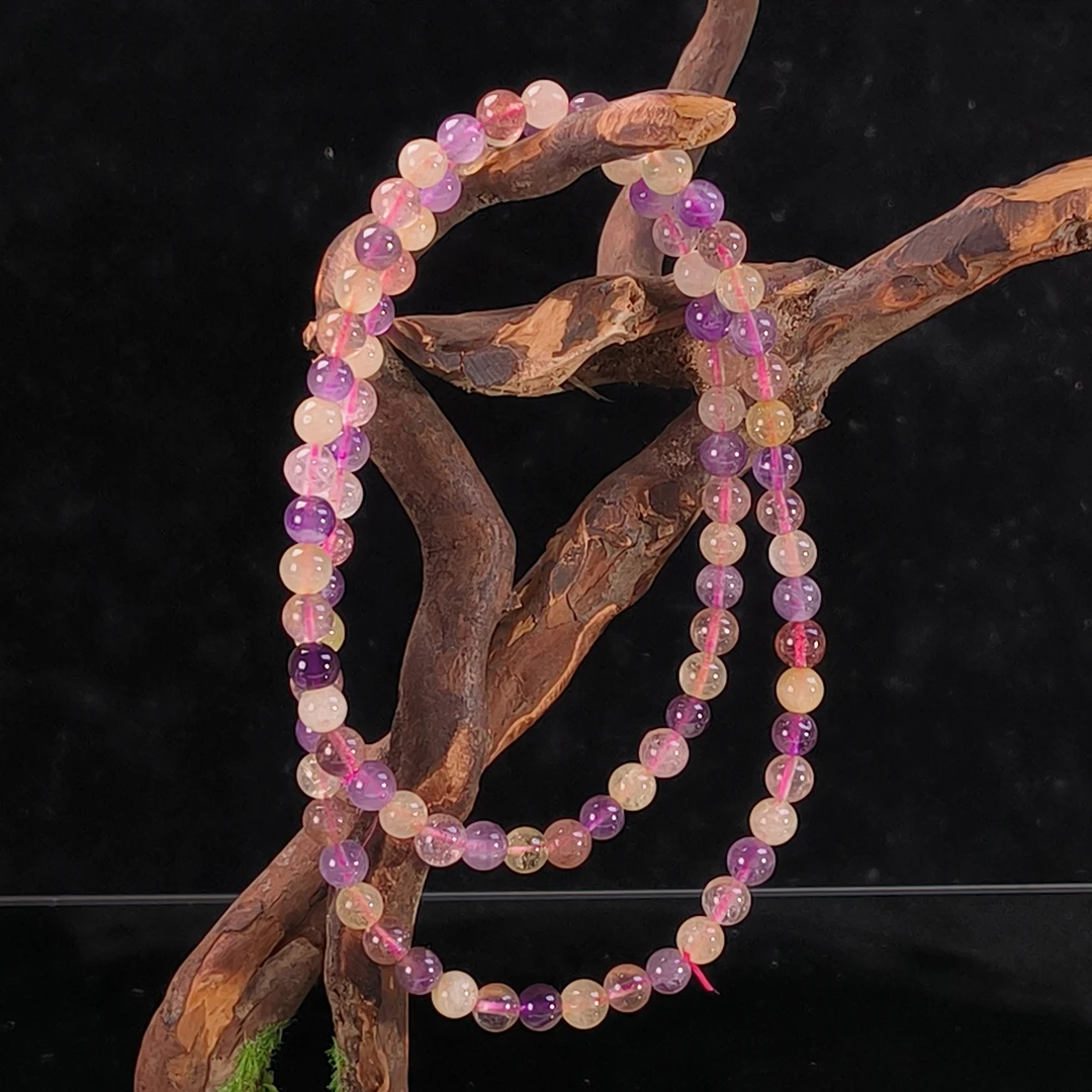 BeadsDance超八水晶多宝长串6mm+ 多样性发一 编号XL1004