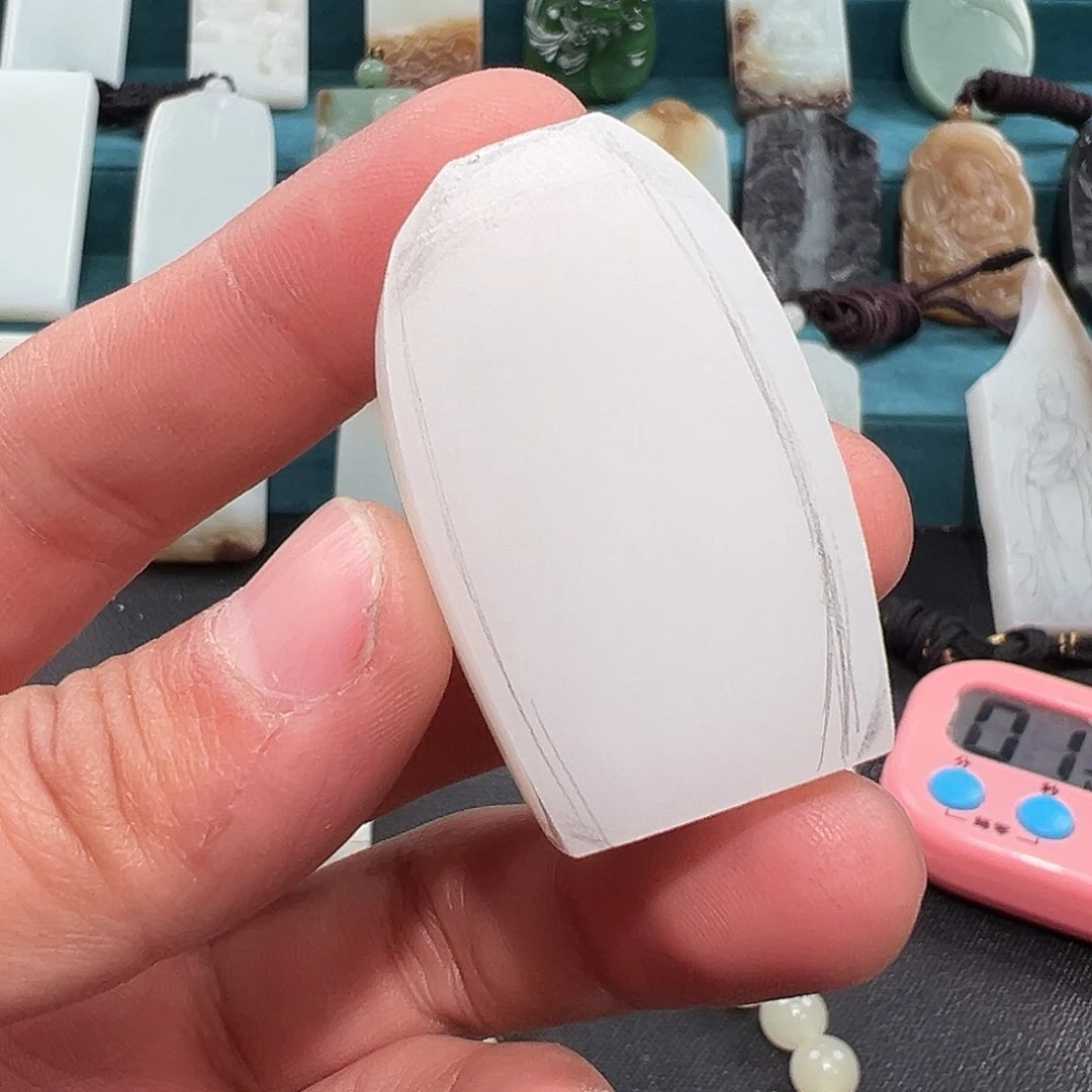 定制和田玉这**友和田玉挂件