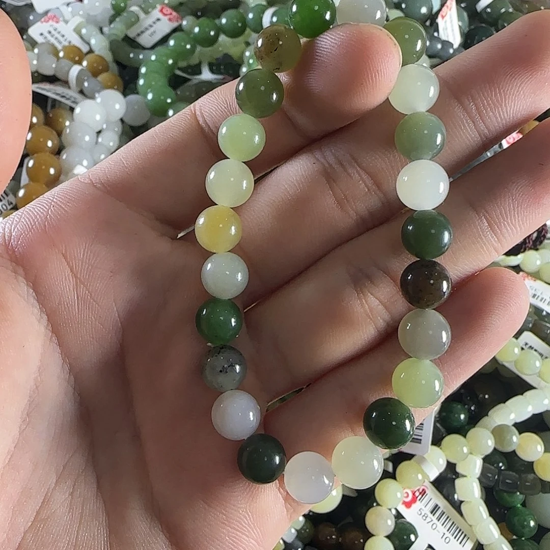 和田玉手链未镶嵌97