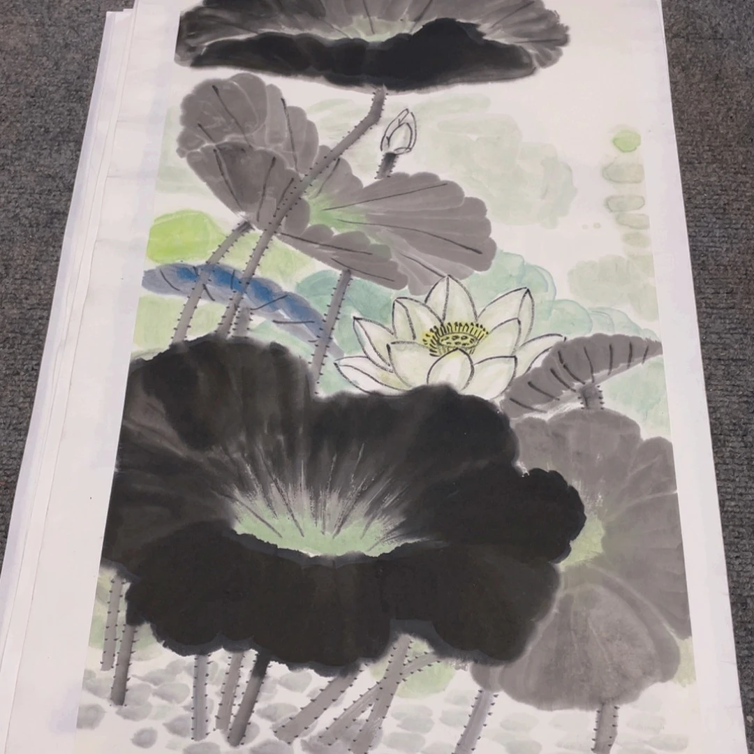 国画2平尺纯手绘国画作品