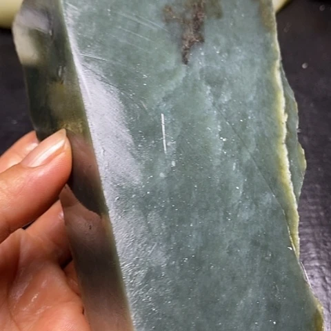 和田玉未镶嵌摆件