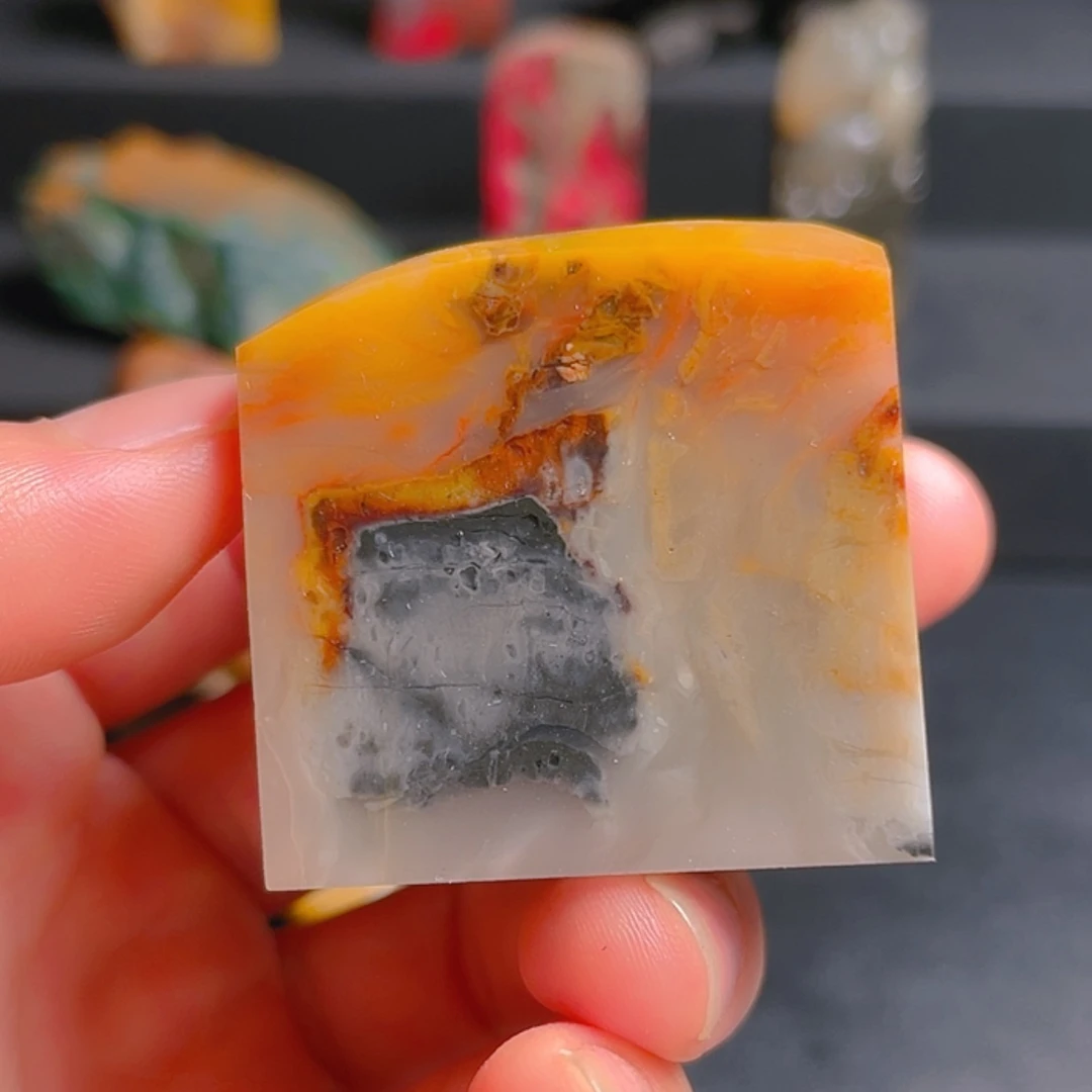 【闪购商品】昌化石圆**青昌化石印章