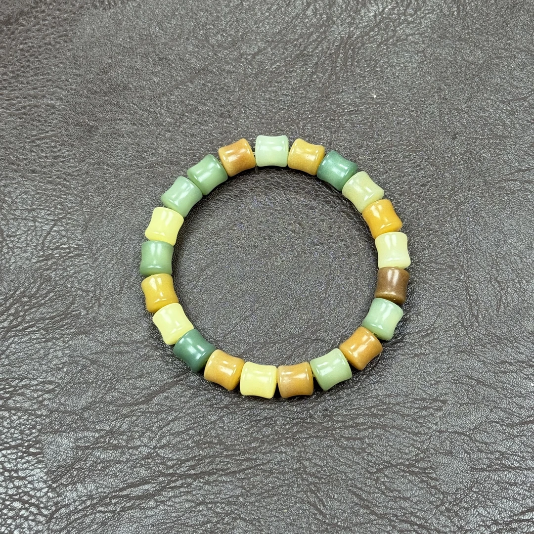 STJ027敦煌菩提竹节单圈精美手串无礼盒