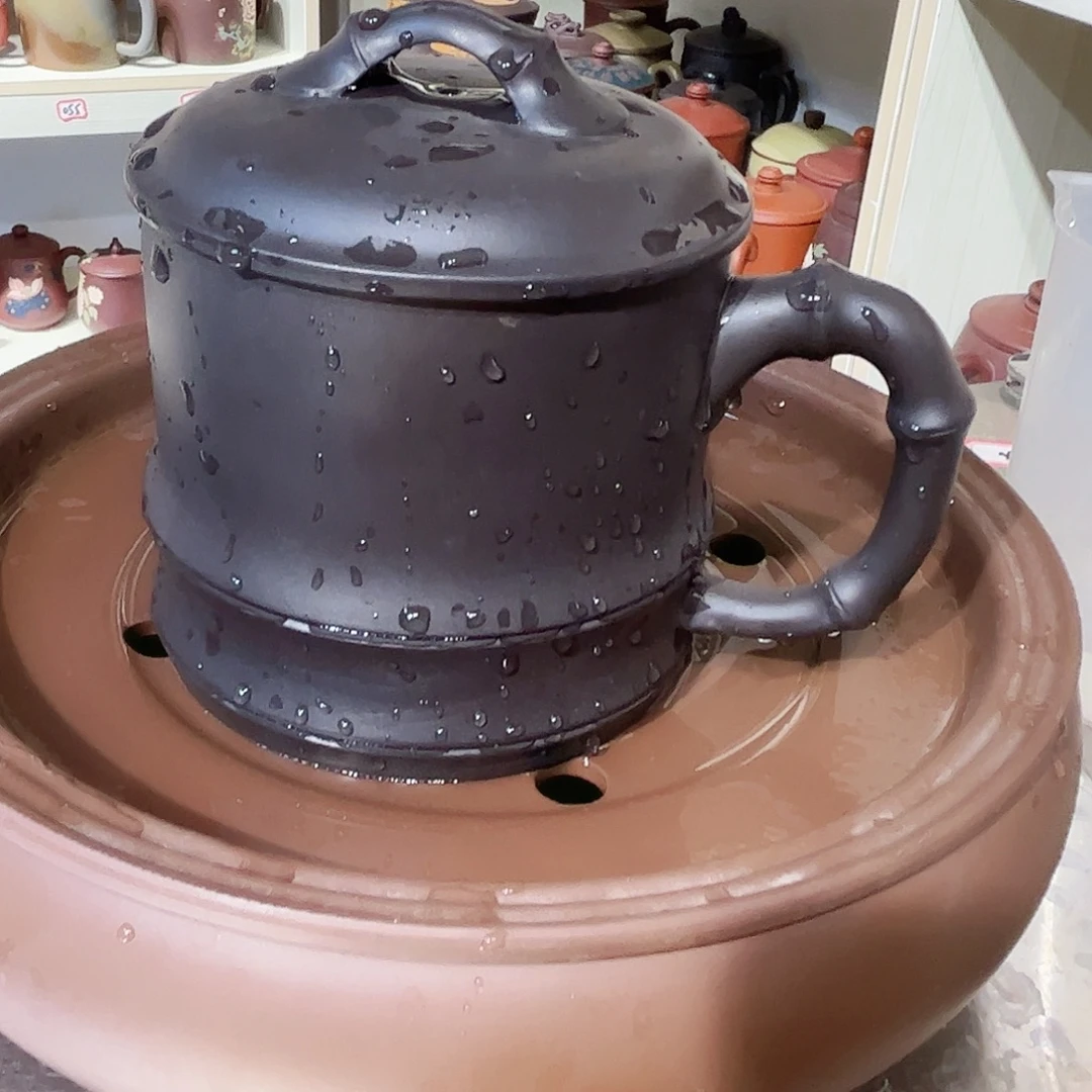 紫砂茶杯手工制作