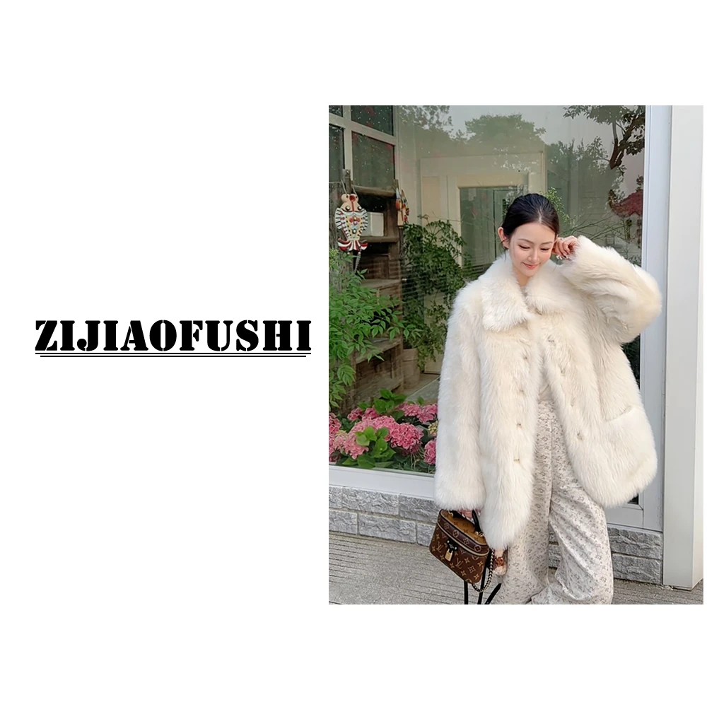 两面穿托斯卡纳｜真皮皮毛一体皮草外套GGNB-78211