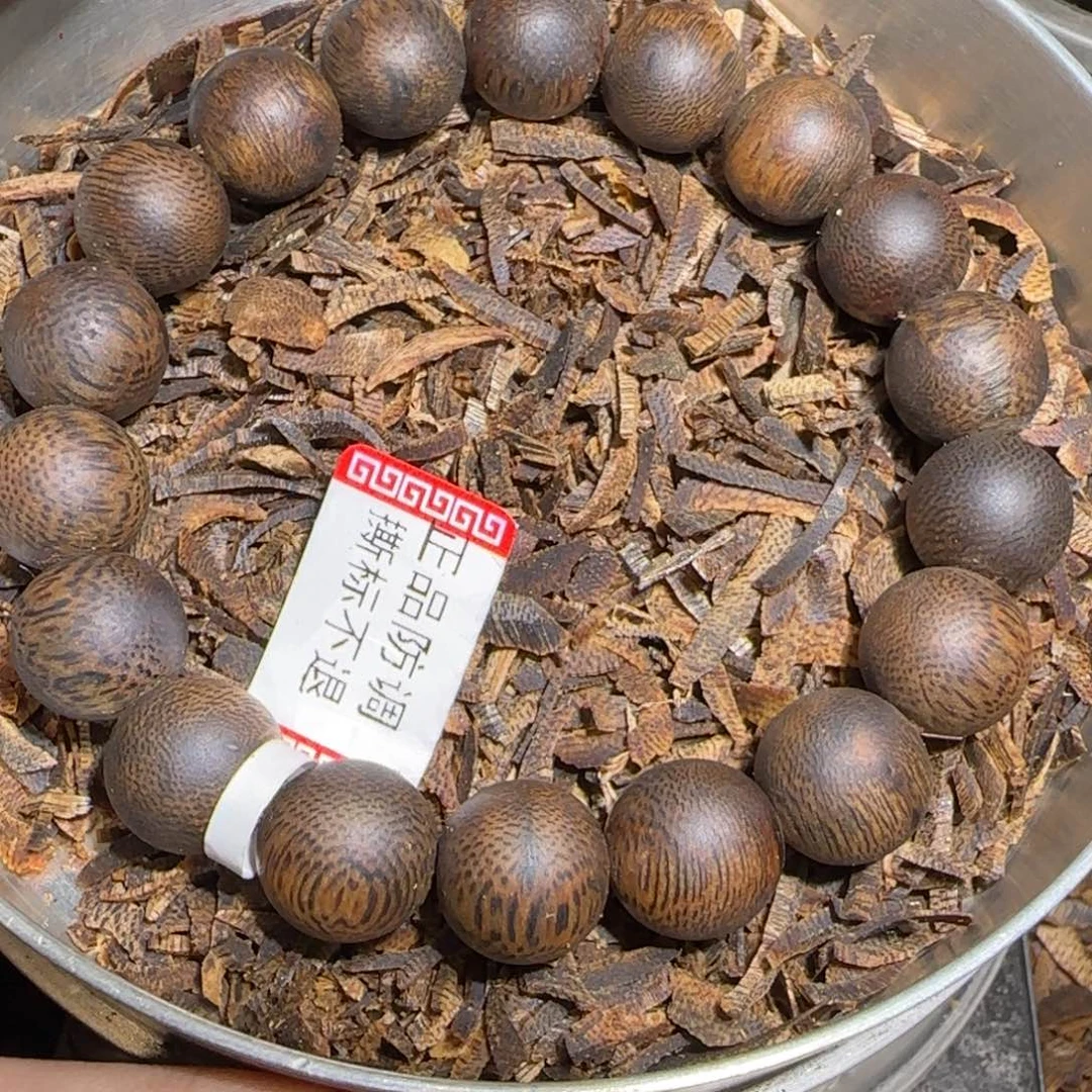 树***懒沉香手串单圈圆珠